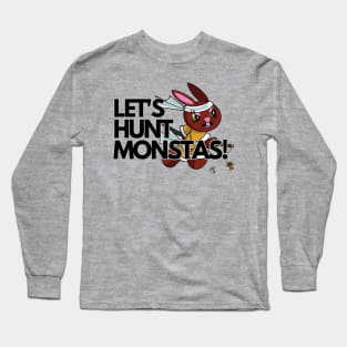 Let's Hunt Monsters - Rabbit Samurai Long Sleeve T-Shirt